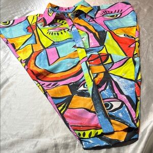 Live 4 Truth Multicolor Abstract Shirt